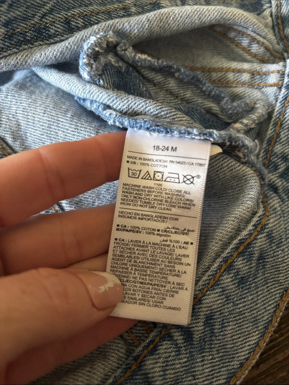Old Navy Light Blue Denim Jean Jacket for Kids